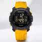 Yellow Digital Sports Watch for Men & Boys