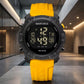 Yellow Digital Sports Watch for Men & Boys